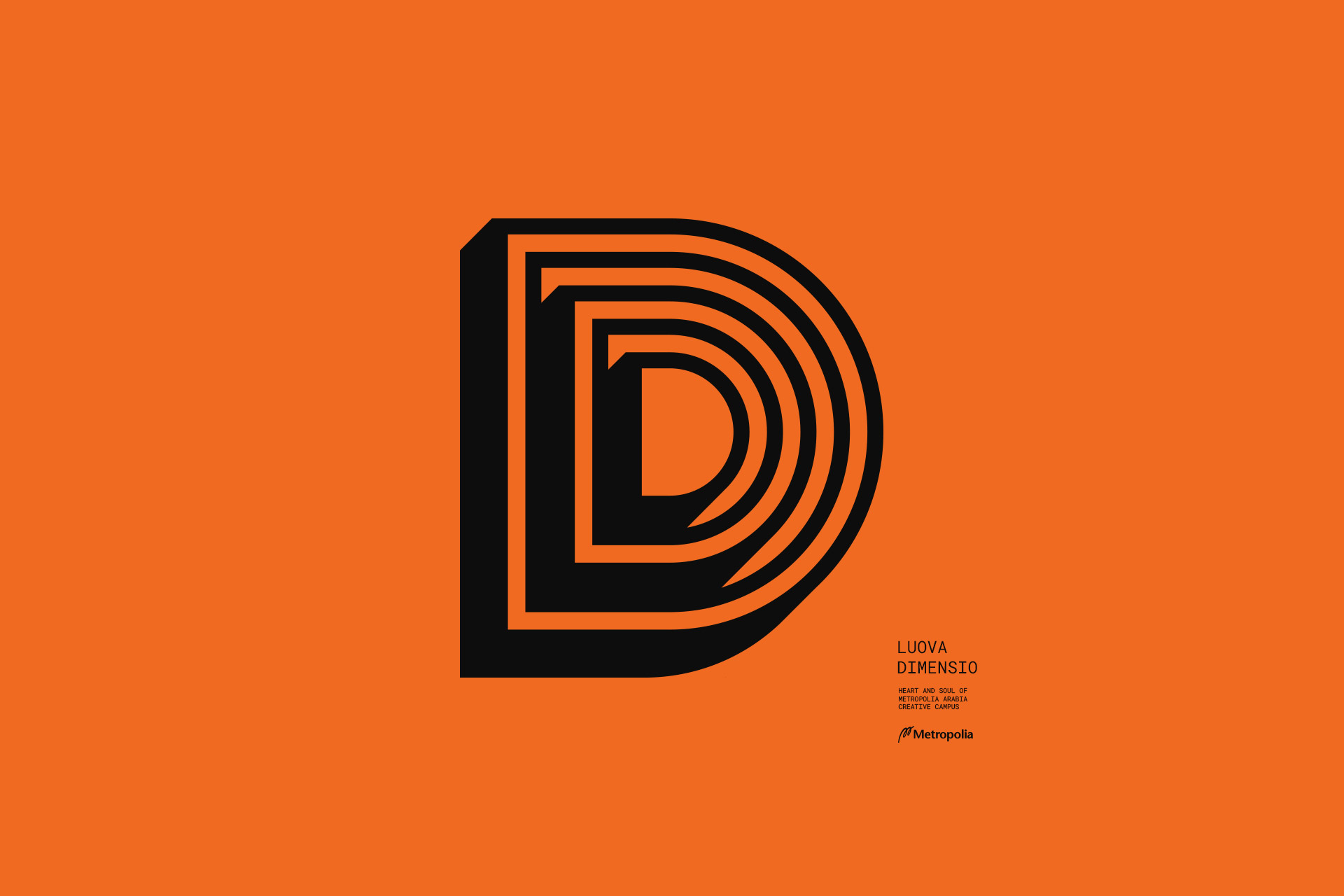 Ammattikorkeakoulu Metropolian Arabian kampuksen Luovan Dimensin logon suunnittelu